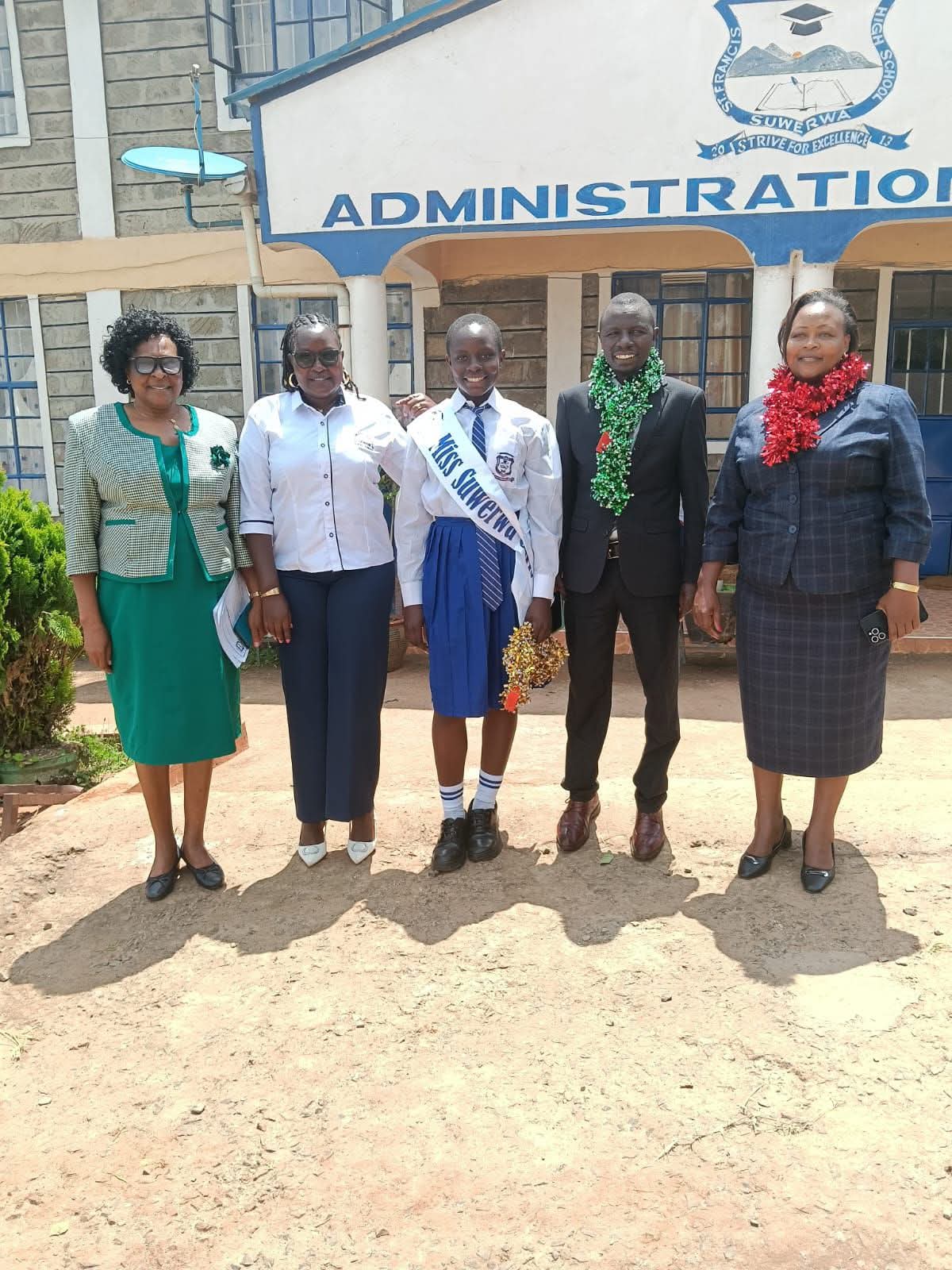 Academic career symposium and guest speaker address with school administration